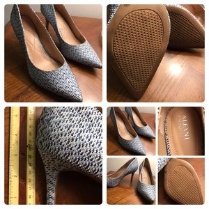 Never Worn fabulous woven heels